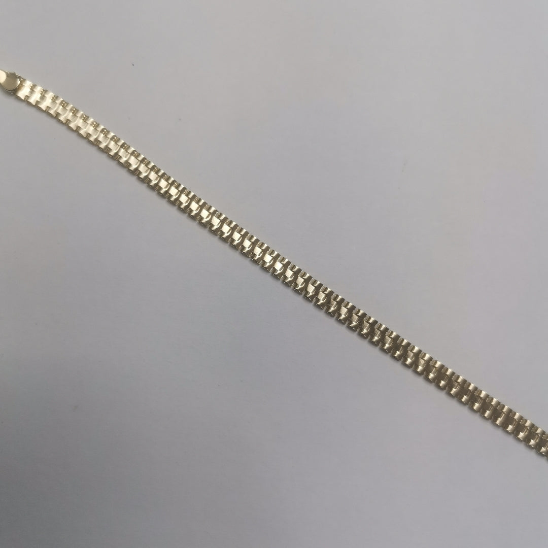 PULSERA ESPECIAL 14K 18 CM 4 GR (NUEVO)