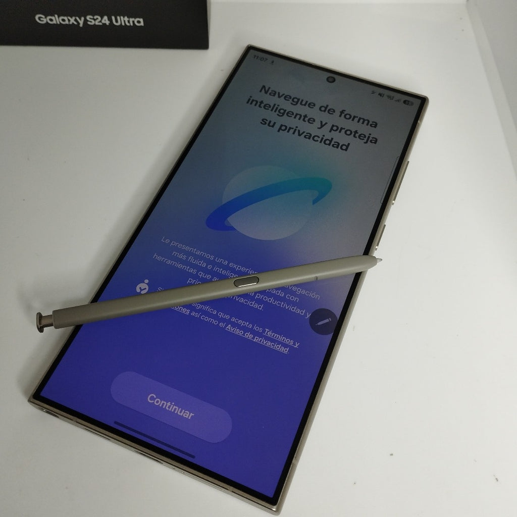 CELULAR SAMSUNG GALAXY S24 ULTRA SM-S928B (2024) 256 GB 12 GB RAM (SEMINUEVO)