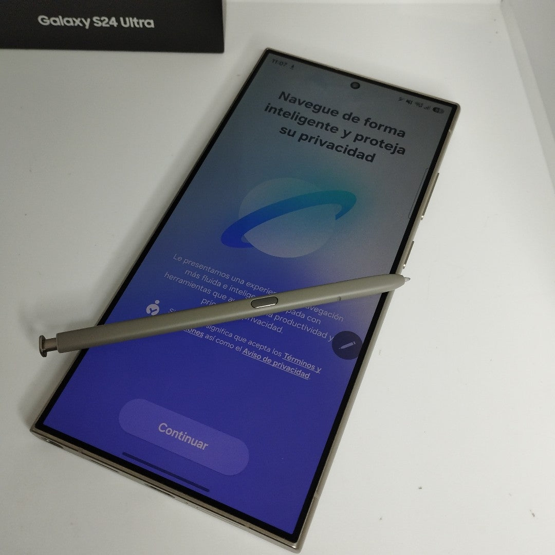 CELULAR SAMSUNG GALAXY S24 ULTRA SM-S928B (2024) 256 GB 12 GB RAM (SEMINUEVO)