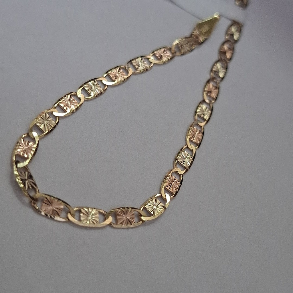PULSERA GUCHI 14K 18 CM 2.9 GR (NUEVO)