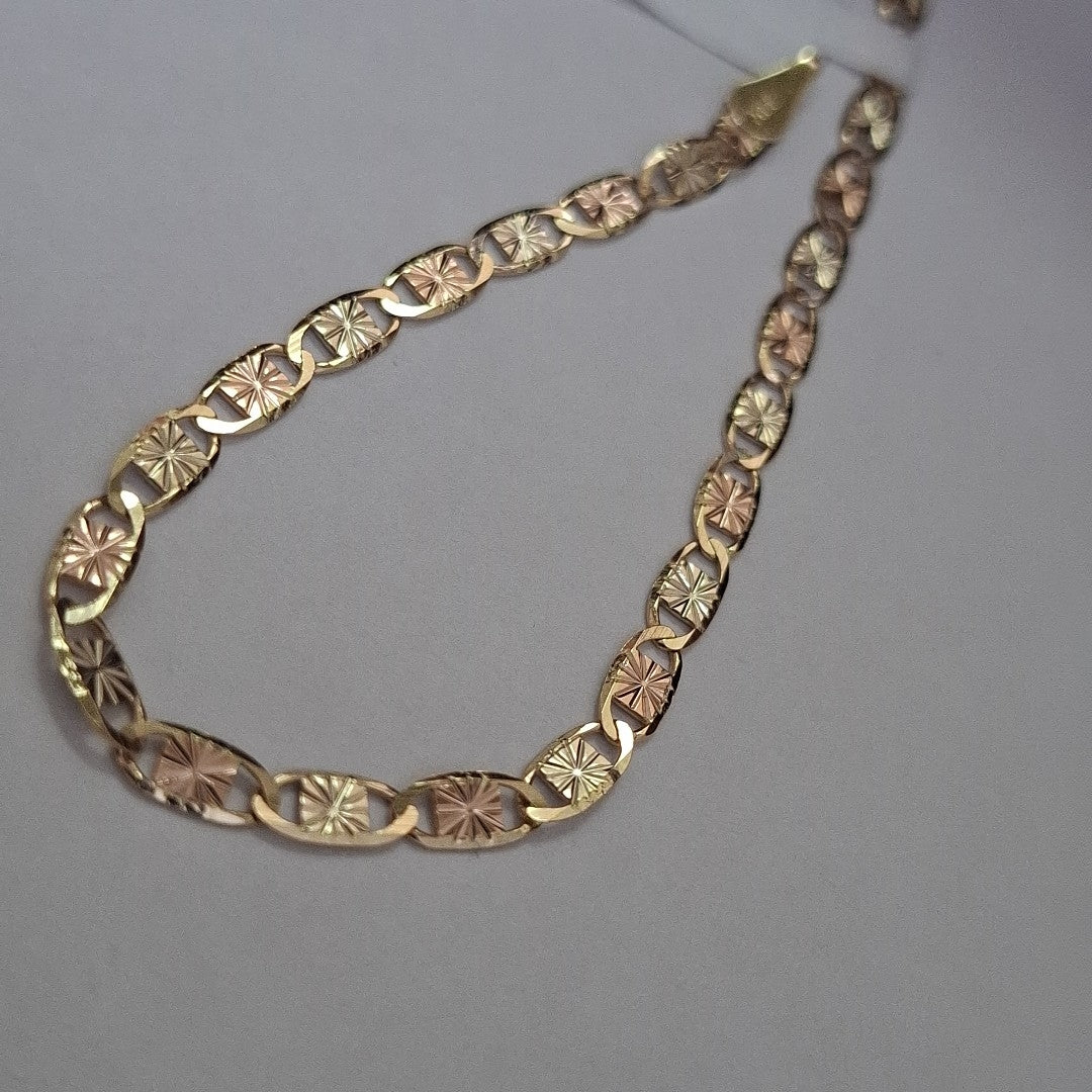 PULSERA GUCHI 14K 18 CM 2.9 GR (NUEVO)
