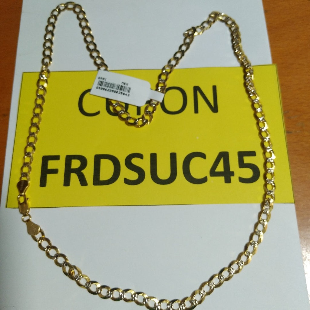 CADENA ESLABONES 14K 60 CM 17.3 GR (NUEVO)