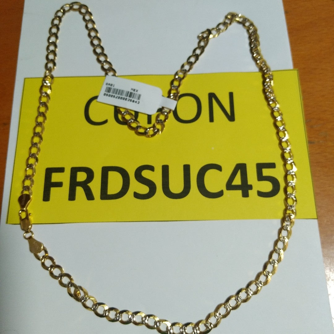 CADENA ESLABONES 14K 60 CM 17.3 GR (NUEVO)