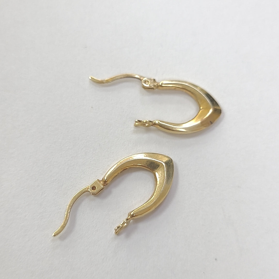 ARRACADAS PAR ORO 10 K 1.3 GRMS (SEMINUEVO)