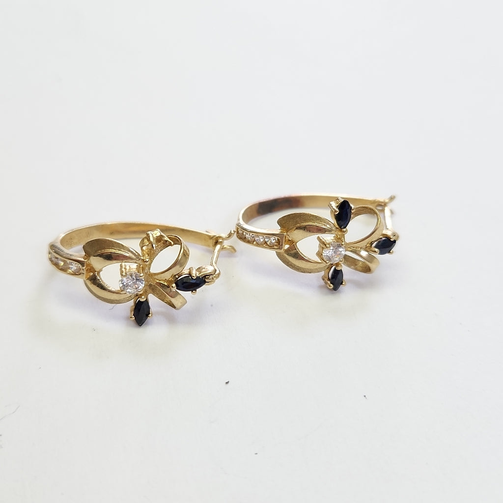 ARETES PAR ORO 10 K 4.1 GRMS (SEMINUEVO)
