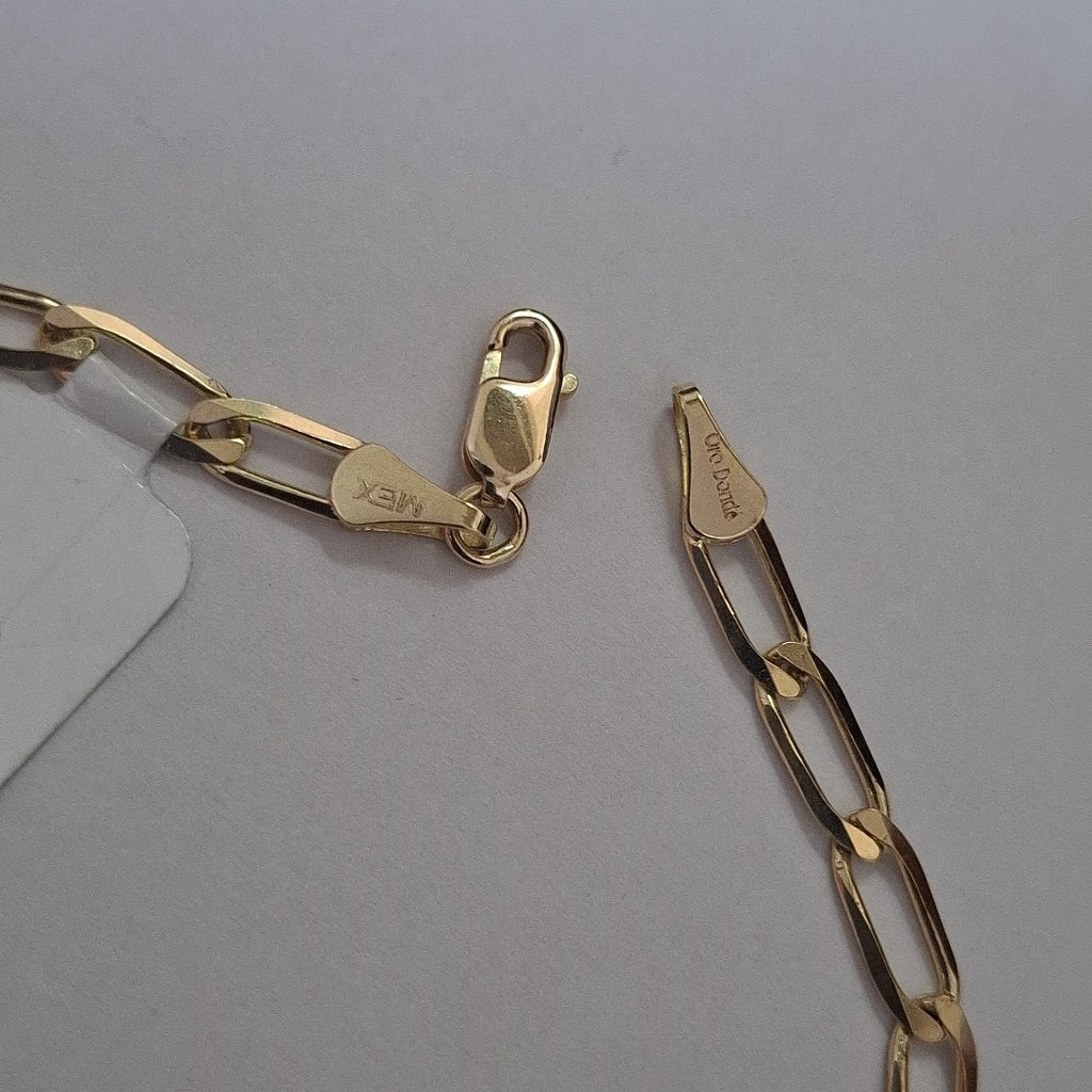PULSERA ESLABON 14K 21 CM 4.3 GR (NUEVO)