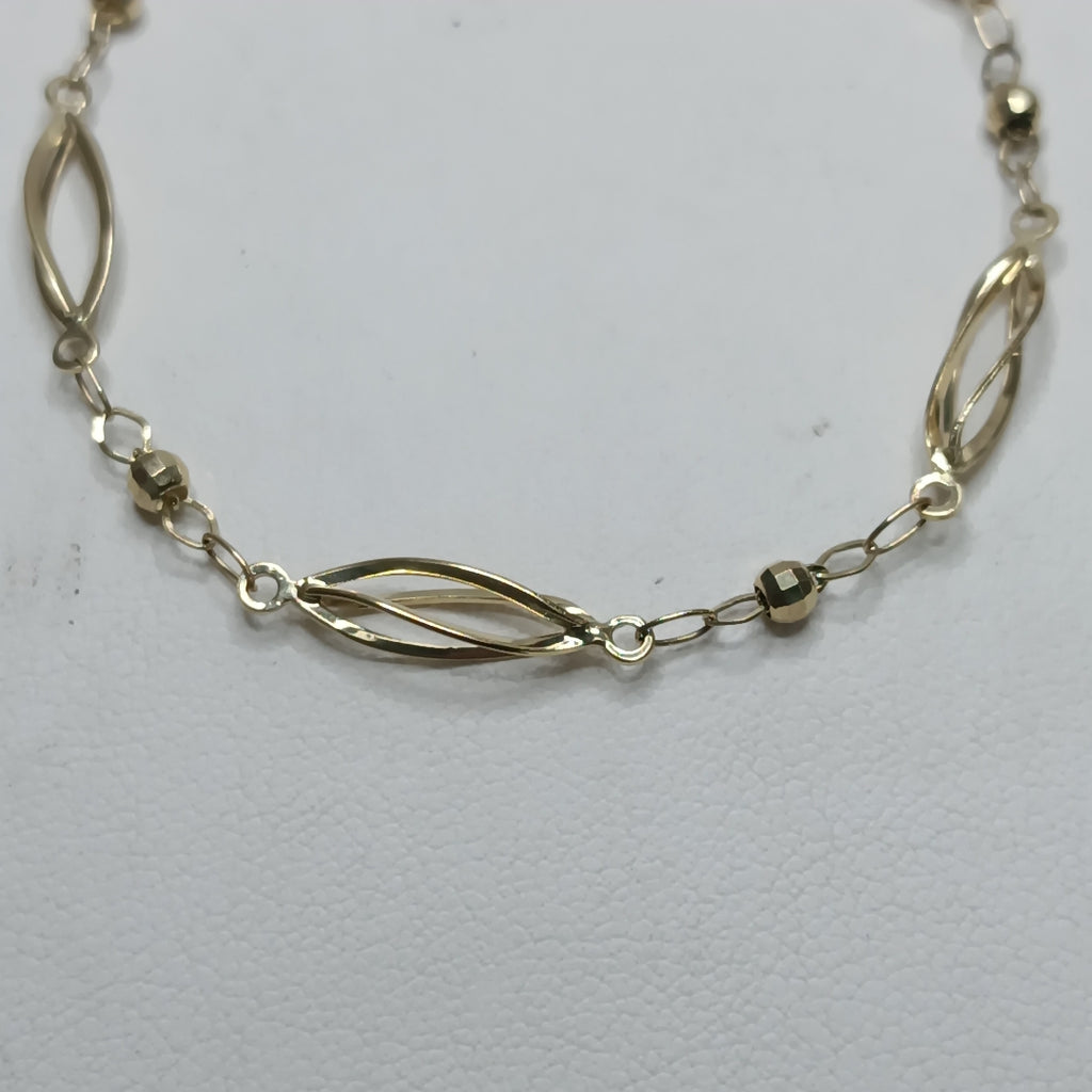 PULSERA ESPECIAL 14K 18 CM 2.1 GR (NUEVO)