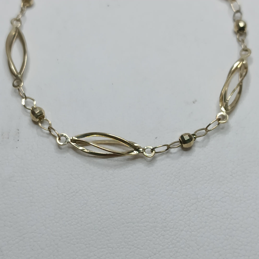 PULSERA ESPECIAL 14K 18 CM 2.1 GR (NUEVO)