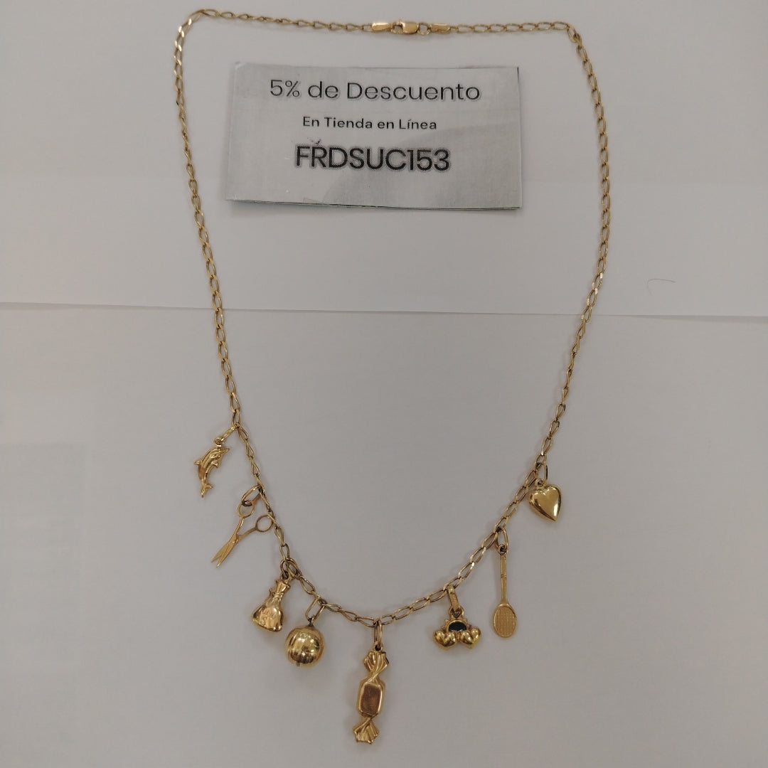 COLLAR ORO 14 K 14,60 GRMS (SEMINUEVO)