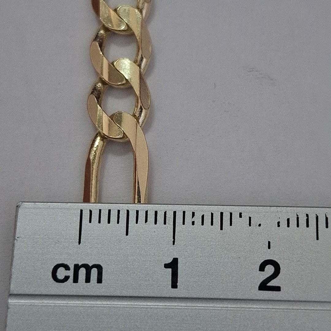 PULSERA 3X1 14K 21 CM 14.7 GR (NUEVO)