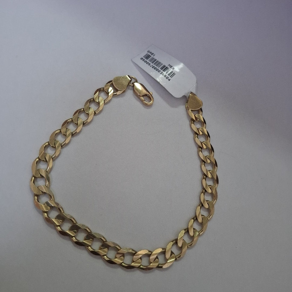 PULSERA BARBADA 14K 21 CM 17.2 GR (NUEVO)