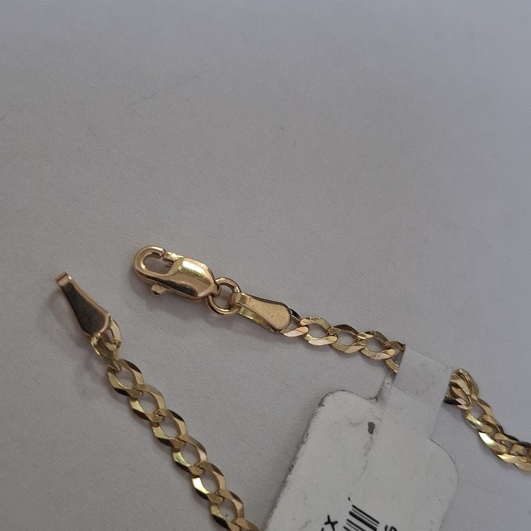 PULSERA BARBADA 14K 18 CM 1.8 GR (NUEVO)