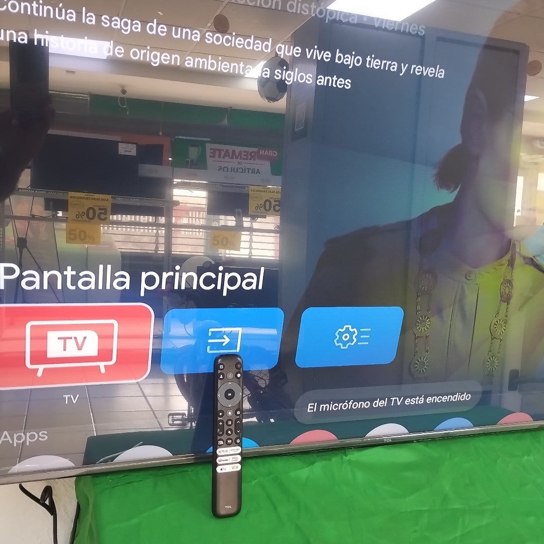 PANTALLA TCL 55S551G (2024) 55" ULTRA HD 4K (SEMINUEVO)