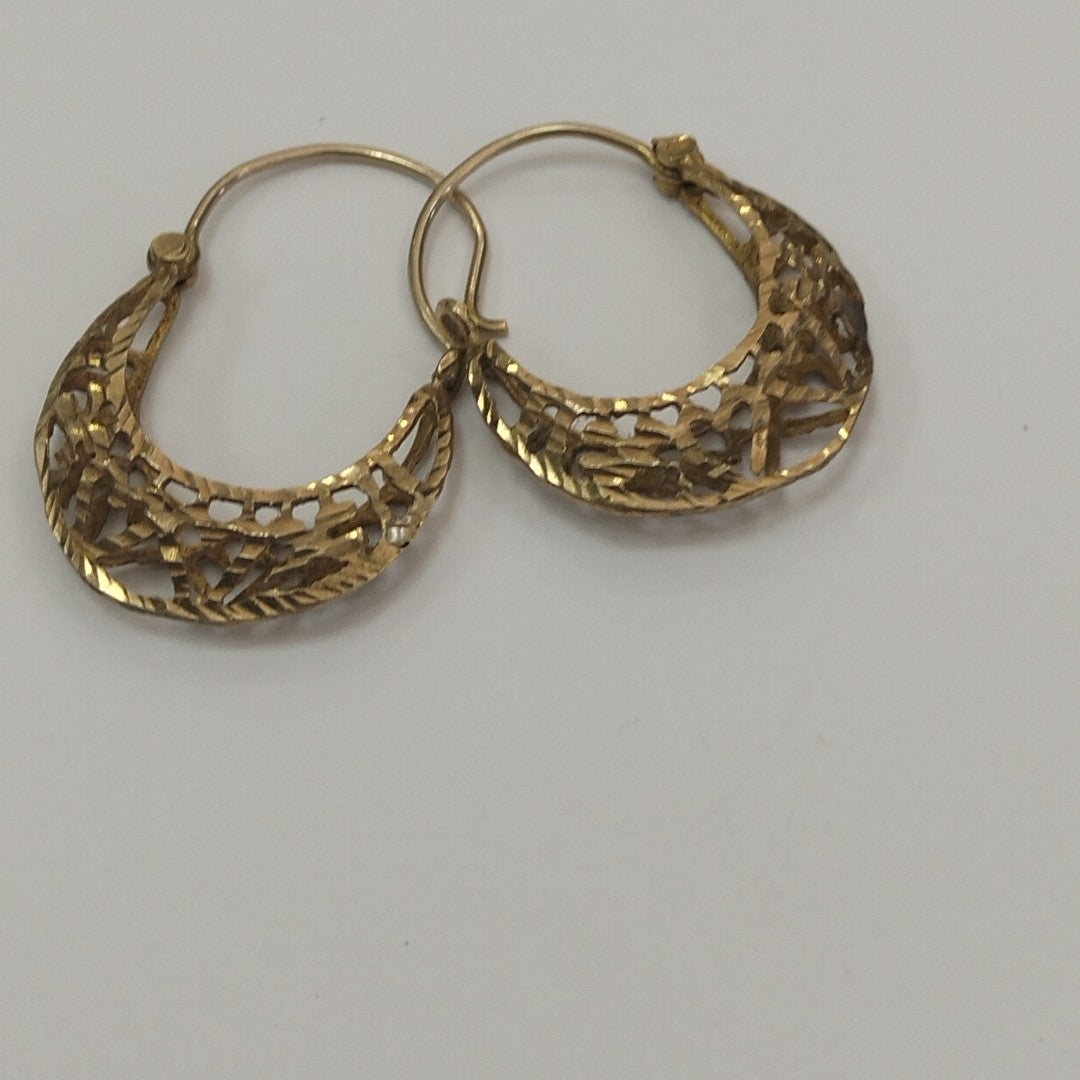 ARETES PAR ORO 10 K 1,90 GRMS (SEMINUEVO)