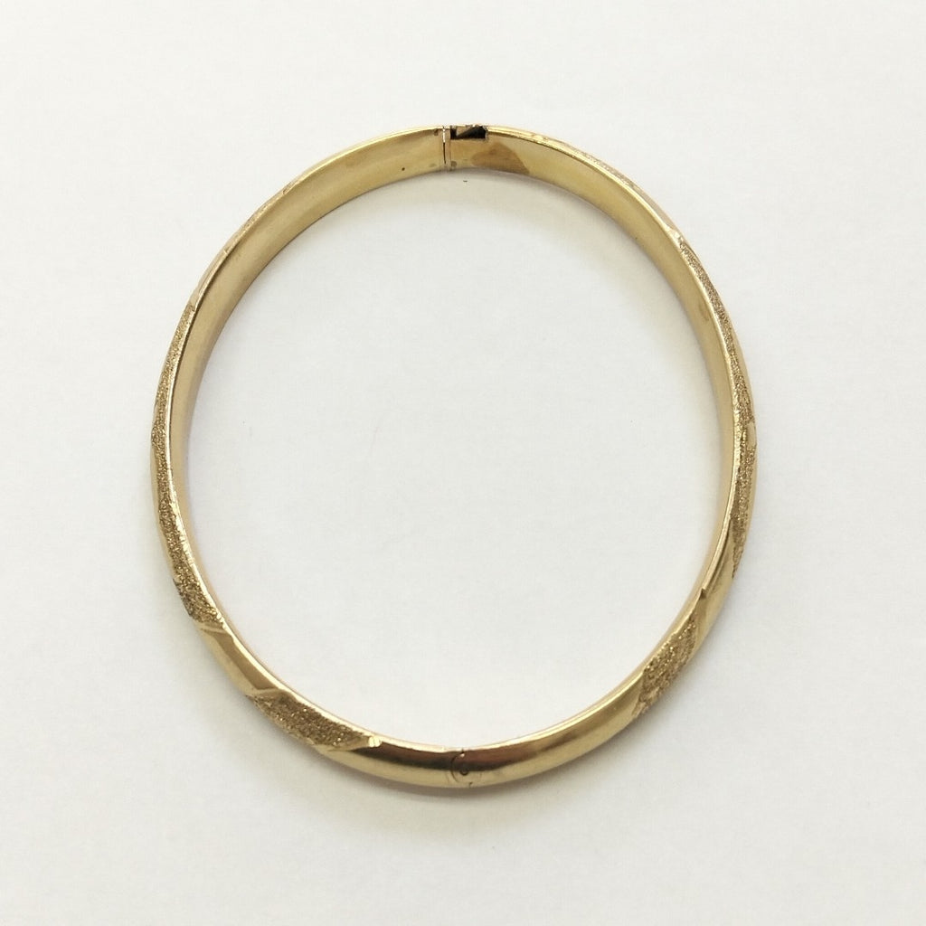 PULSERA RIGIDA ORO 14 K 8.6 GRMS (SEMINUEVO)