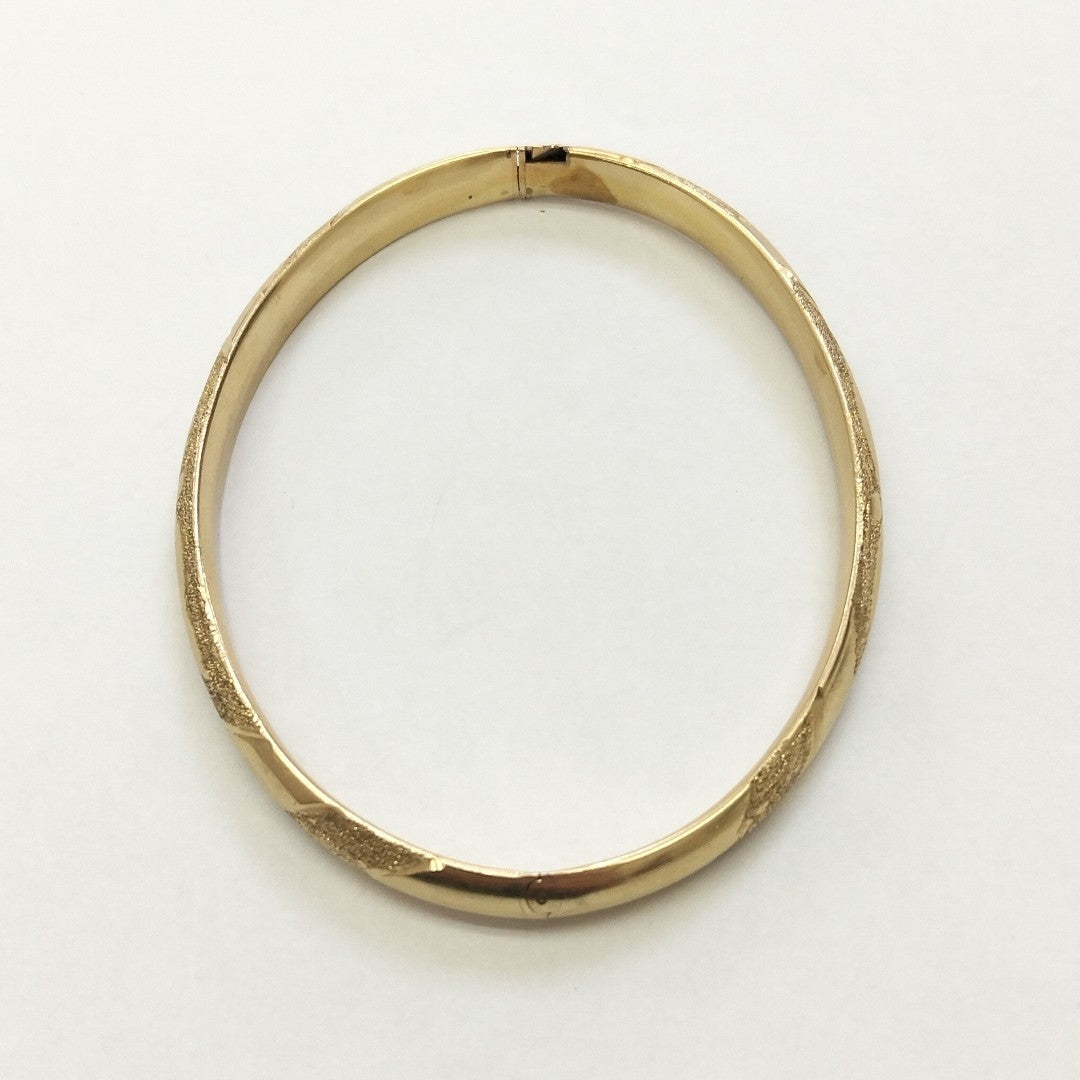 PULSERA RIGIDA ORO 14 K 8.6 GRMS (SEMINUEVO)