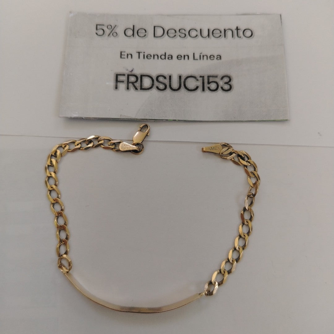 ESCLAVA ORO 10 K 5.6 GRMS (SEMINUEVO)