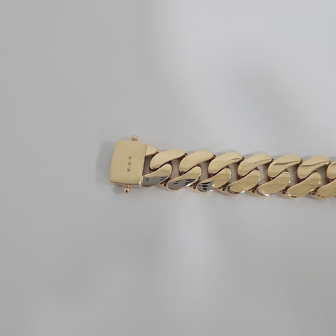 PULSERAS CABALLERO ORO 14K 28.3 (NUEVO)