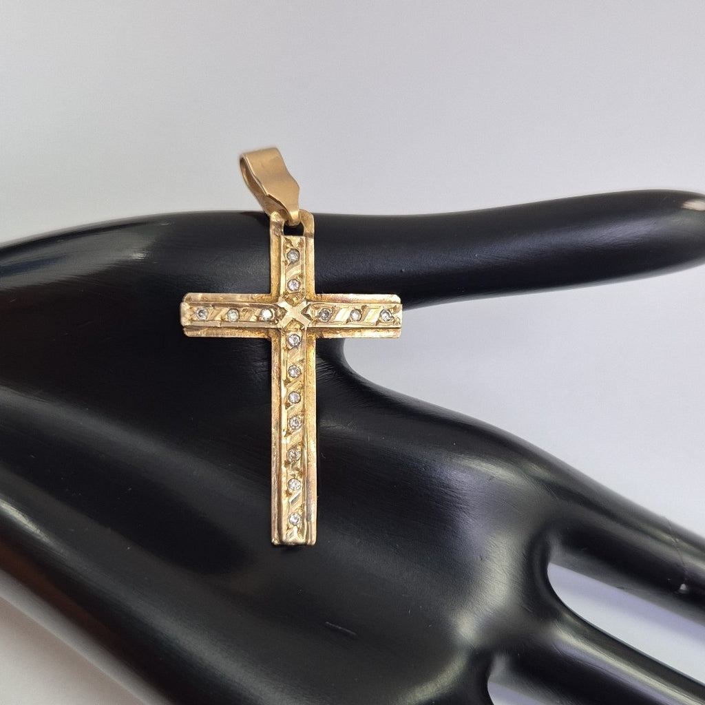 CRUZ ORO 14 K 3,80 GRMS (SEMINUEVO)