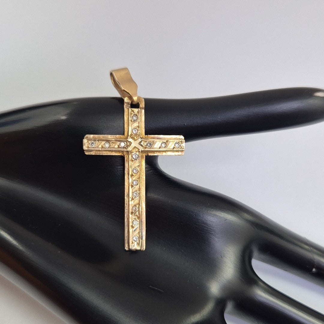 CRUZ ORO 14 K 3,80 GRMS (SEMINUEVO)
