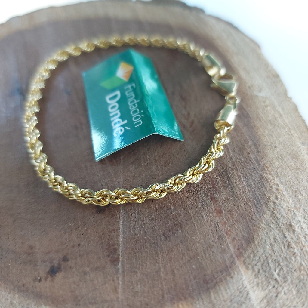 PULSERA ORO 14 K 4.4 GRMS (SEMINUEVO)