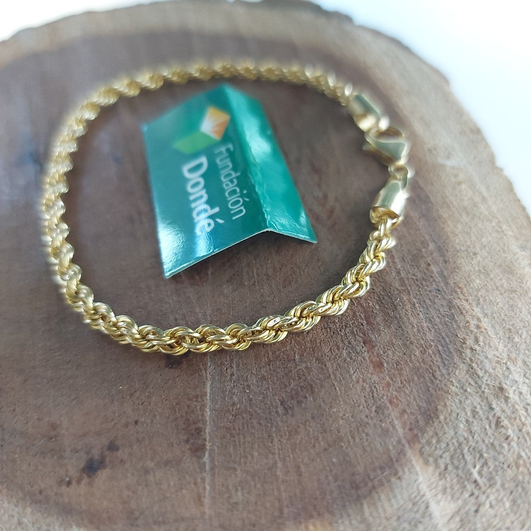 PULSERA ORO 14 K 4.4 GRMS (SEMINUEVO)