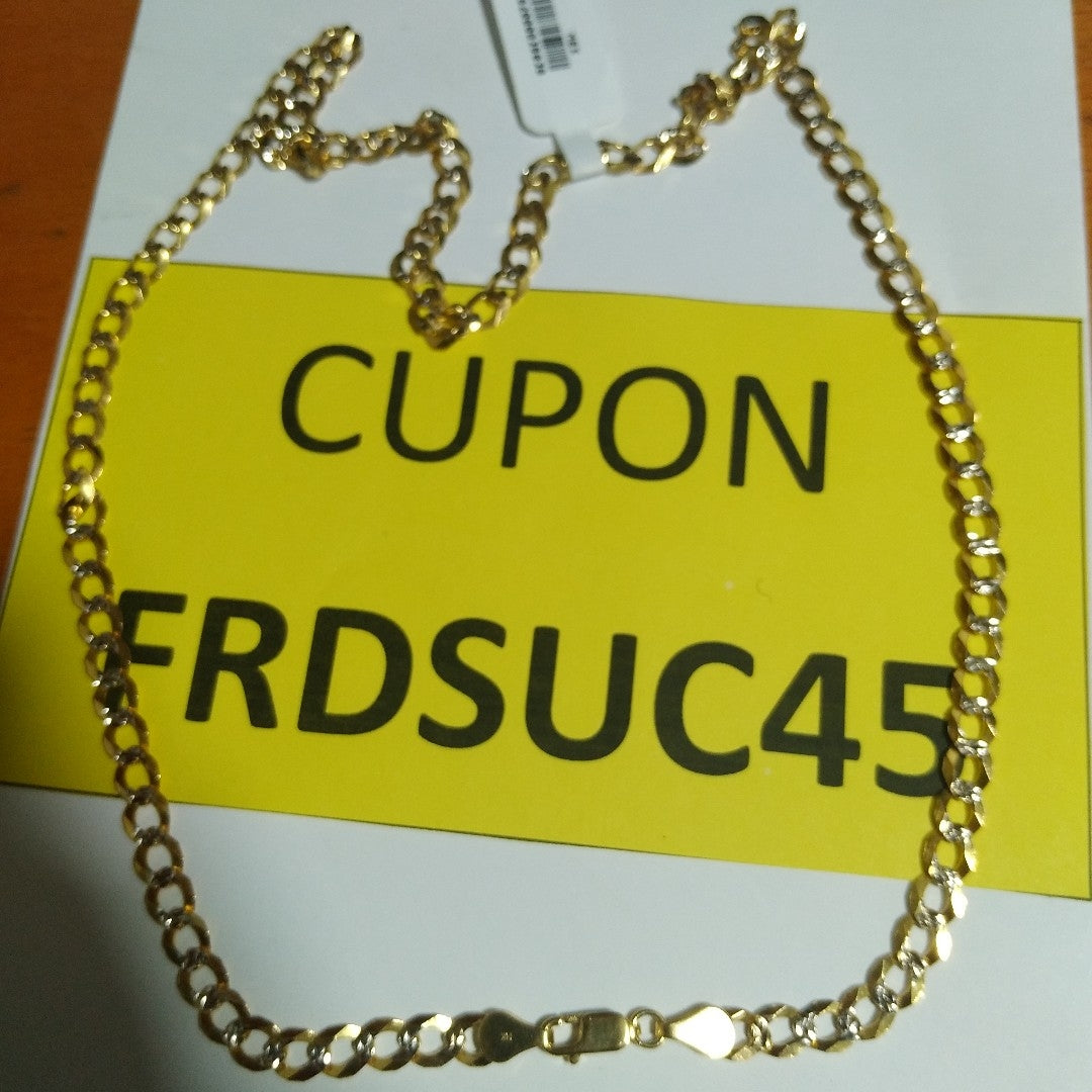 CADENA ESLABONES 14K 60 CM 17.1 GR (NUEVO)