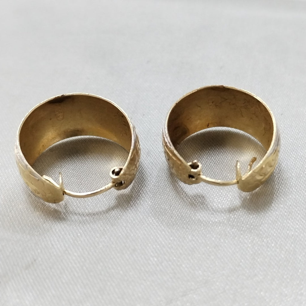 ARRACADAS PAR ORO 14 K 3,00 GRMS (SEMINUEVO)