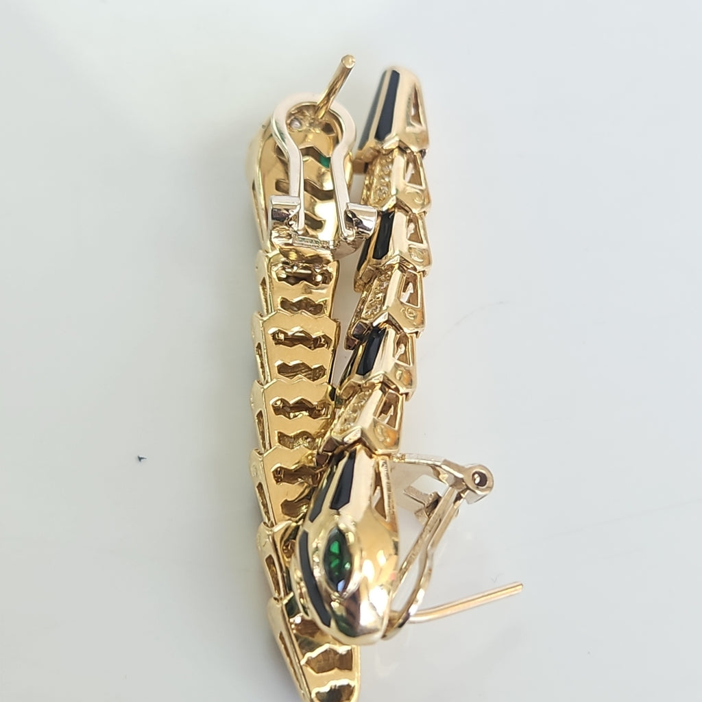 ARETES PAR ORO 14 K 12.1 GRMS (SEMINUEVO)