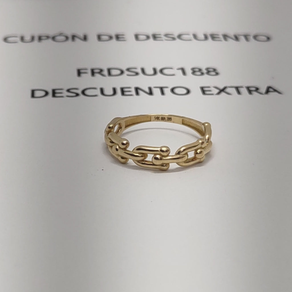 ANILLOS DAMA ORO 14K 2 (NUEVO)