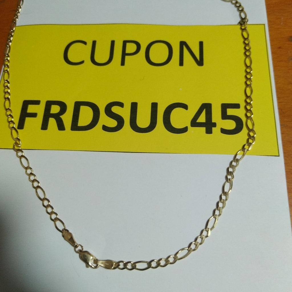 CADENA 3X1 14K 60 CM 8.9 GR (NUEVO)