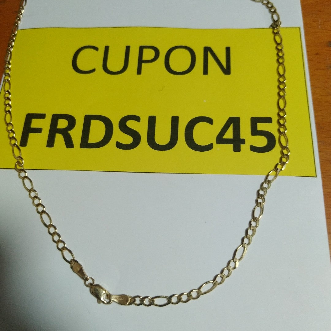CADENA 3X1 14K 60 CM 8.9 GR (NUEVO)