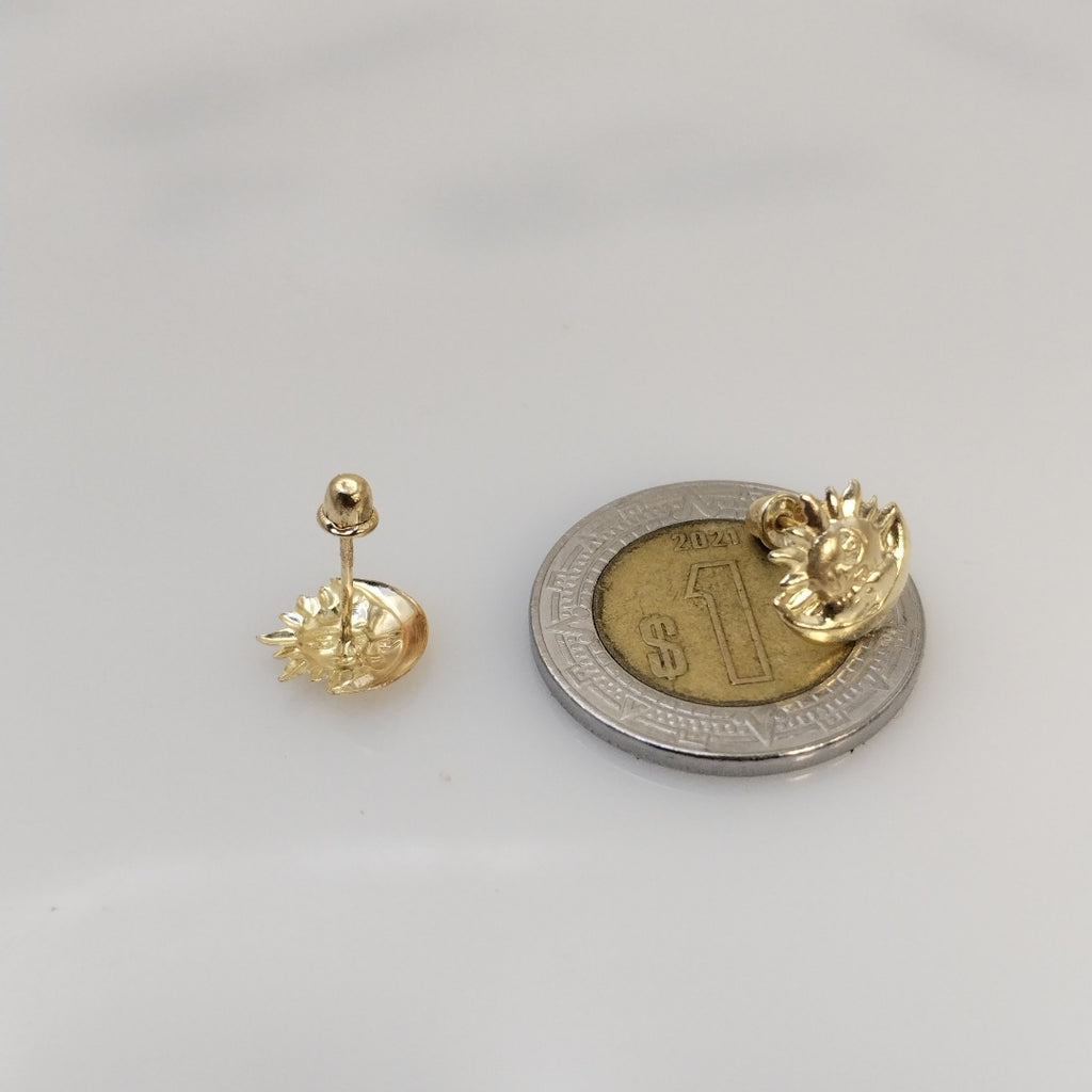 BROQUELES PAR ORO 14 K 0.4 GRMS (SEMINUEVO)