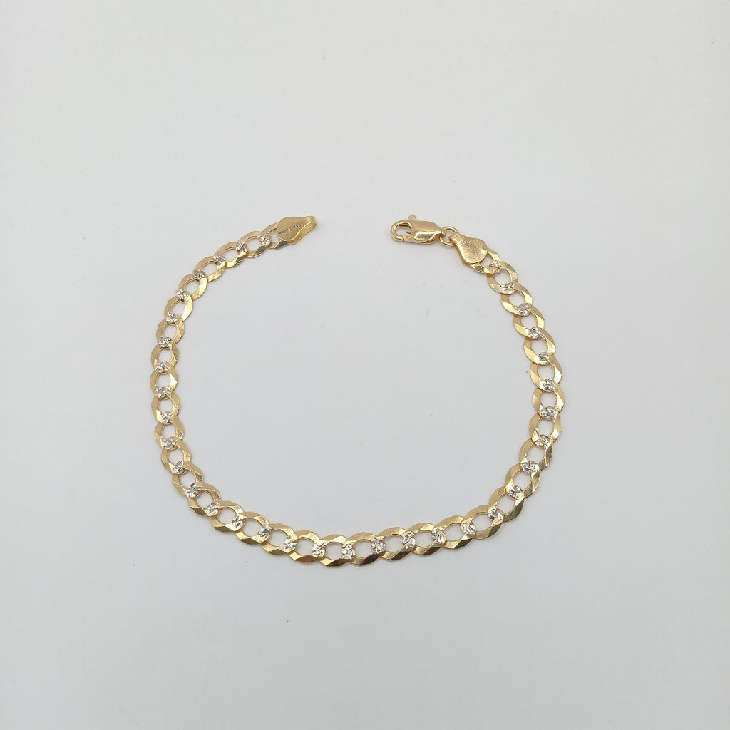 PULSERA BARBADA 14K 21 CM 6.4 GR (NUEVO)