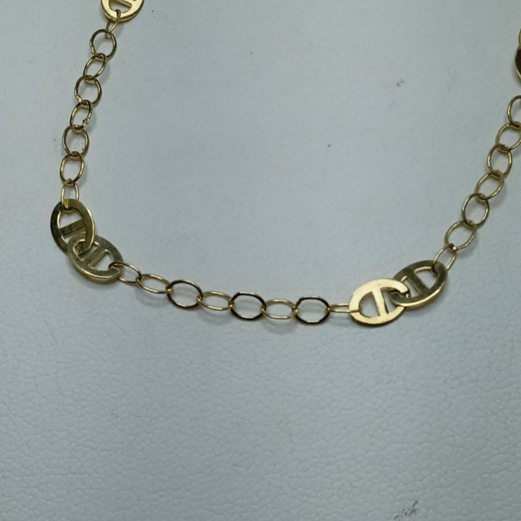 PULSERA ESPECIAL 14K 21 CM 1.8 GR (NUEVO)