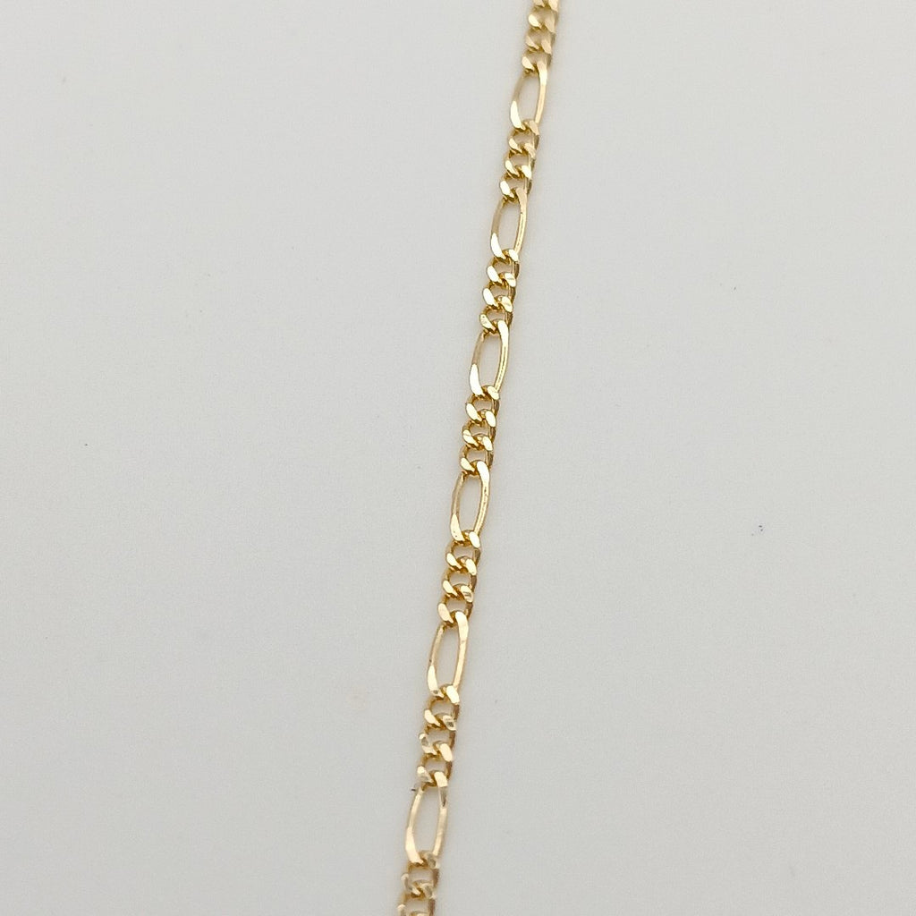 CADENAS TEJIDO 3X1 ORO 14K 55 CM 2.6 GR (NUEVO)