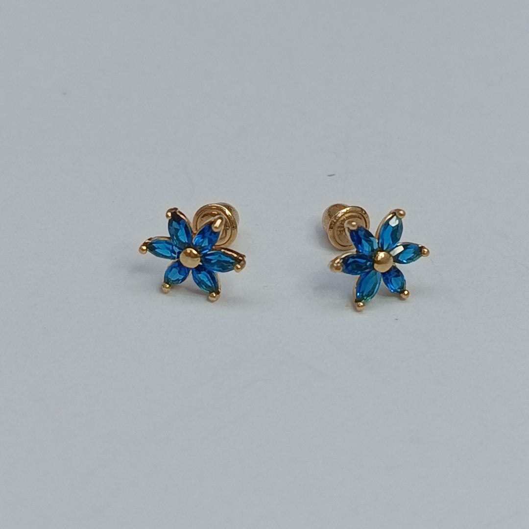 ARETES PAR ORO 10 K 0.6 GRMS (SEMINUEVO)