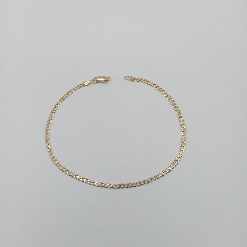 PULSERA BARBADA 14K 21 CM 2.3 GR (NUEVO)