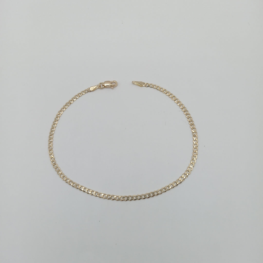 PULSERA BARBADA 14K 21 CM 2.3 GR (NUEVO)