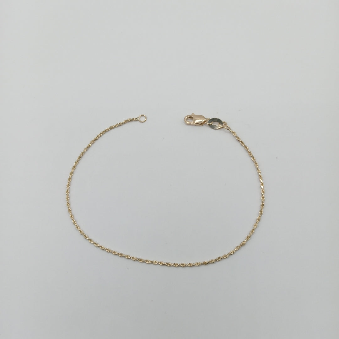 PULSERA TORZAL 14K 18 CM 1.3 GR (NUEVO)