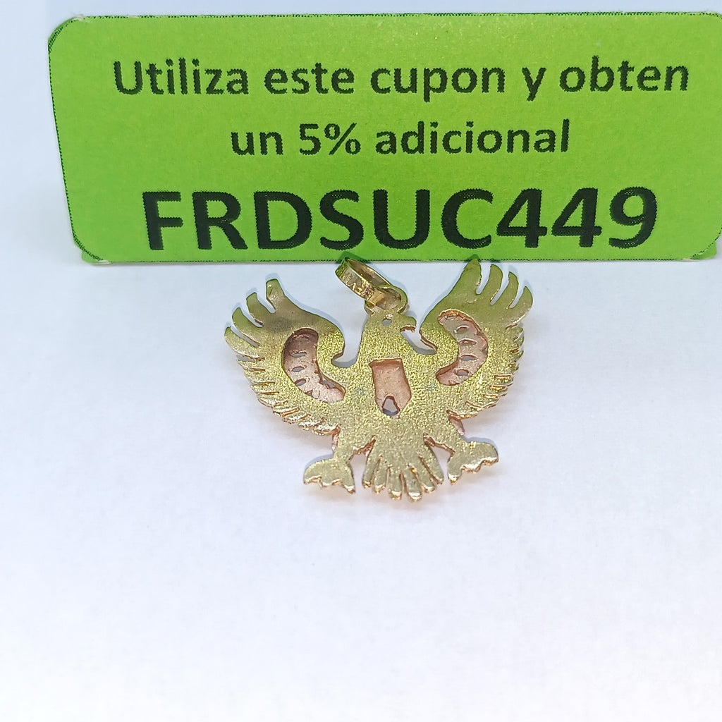 DIJE ORO,ORO COMBINADO 14 K 3,40 GRMS (SEMINUEVO)