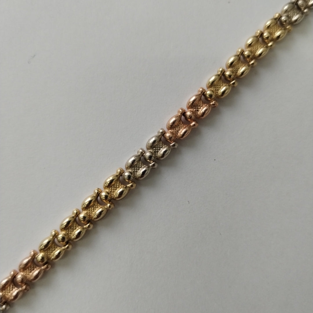 PULSERA ORO 10 K 5.4 GRMS (SEMINUEVO)