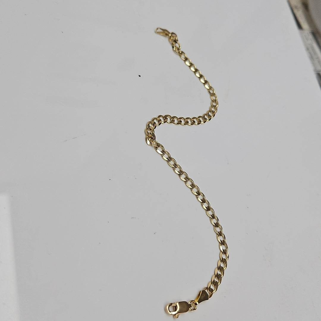 PULSERA BARBADA 14K 21 CM 5 GR (NUEVO)