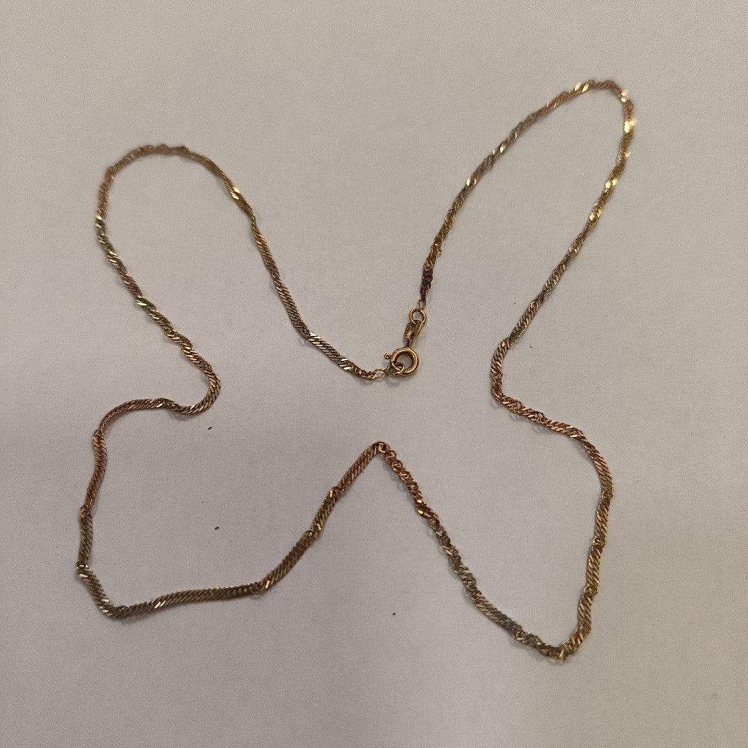 CADENA ORO 14 K 3,00 GRMS (SEMINUEVO)