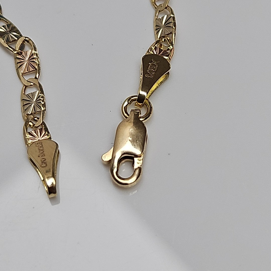 PULSERA GUCHI 14K 18 CM 2.9 GR (NUEVO)