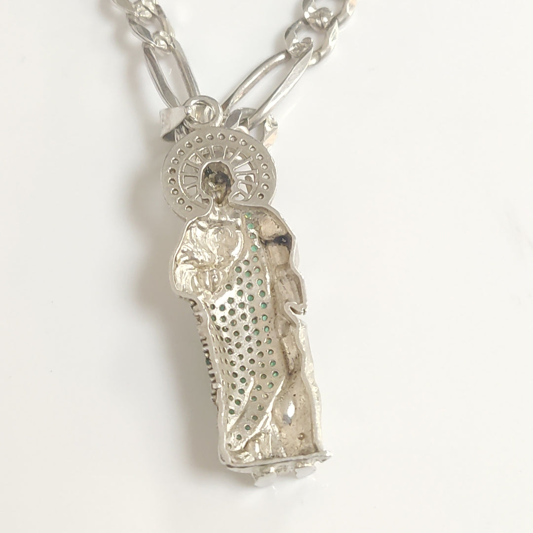 CADENA, DIJE PLATA 27.8 GRMS (SEMINUEVO)