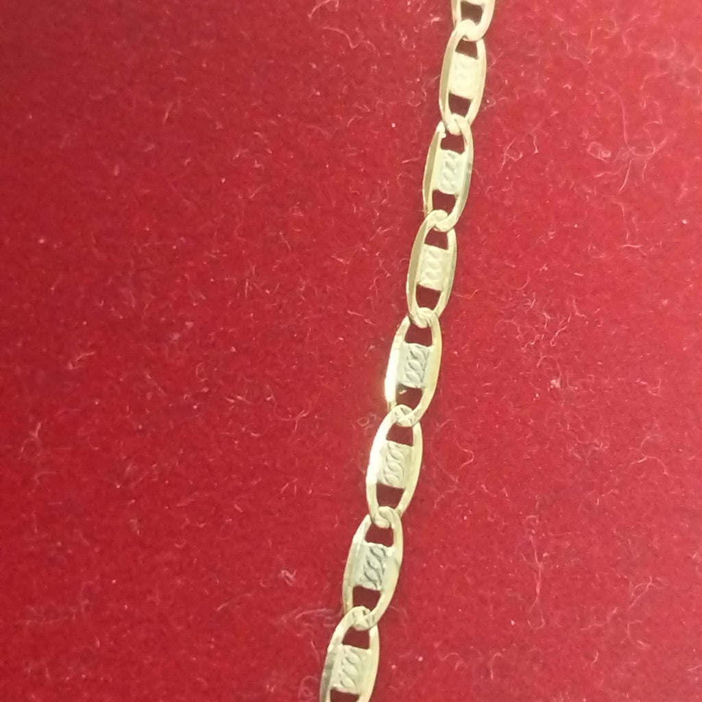 CADENA ORO,ORO COMBINADO 10 K 2,20 GRMS (SEMINUEVO)