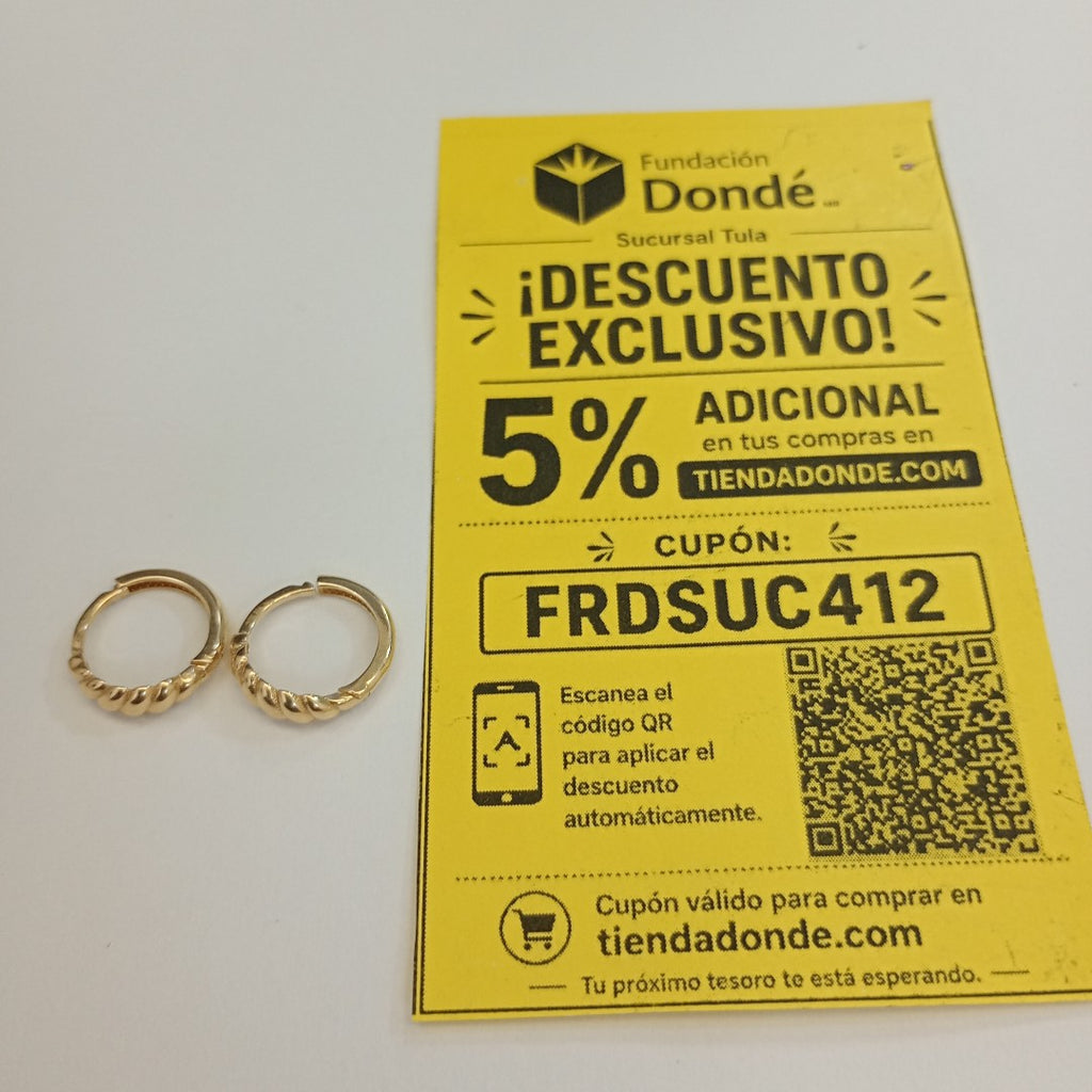 HUGGIES ORO 14K 1.3 (NUEVO)
