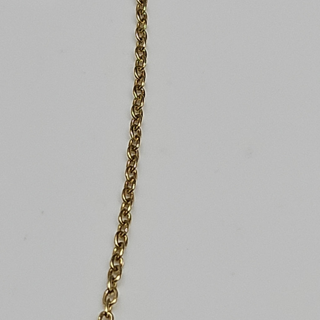 PULSERA TEJIDO ESPECIAL FIG AROS UNIDOS C CIRCS 14K 18 CM 2.1 GR (NUEVO)
