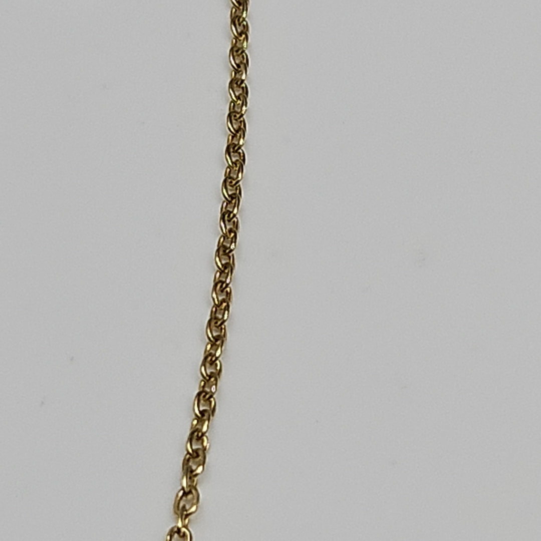 PULSERA TEJIDO ESPECIAL FIG AROS UNIDOS C CIRCS 14K 18 CM 2.1 GR (NUEVO)